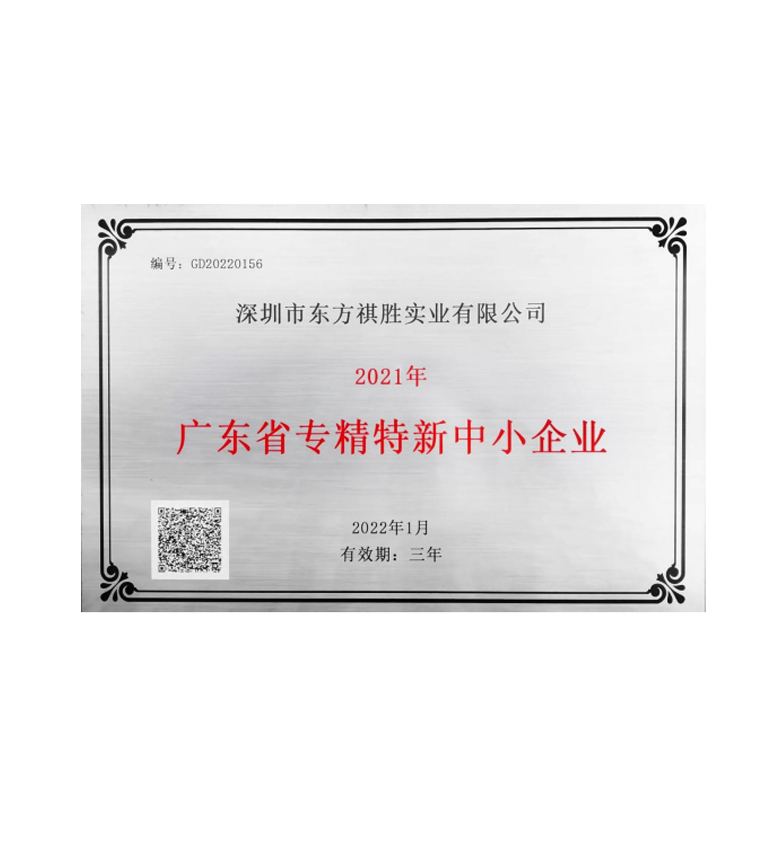 广东省专精特新中小企业